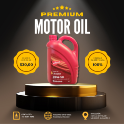 LEADER 20W-50 4L - Motor oil