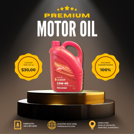 LEADER 15W-40 4L - Motor oil