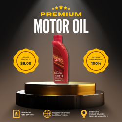 LEADER 15W-40 1L - Motor oil